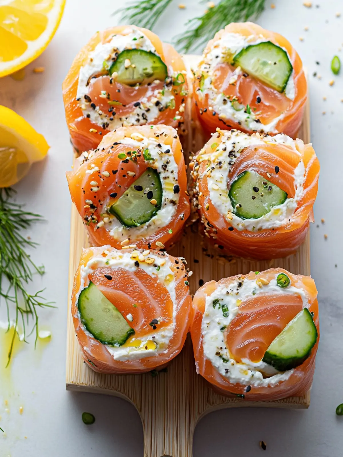 Delicious Smoked Salmon & Cream Cheese Roll-Ups to Wow Friends 2 Smoked Salmon & Cream Cheese Roll-Ups