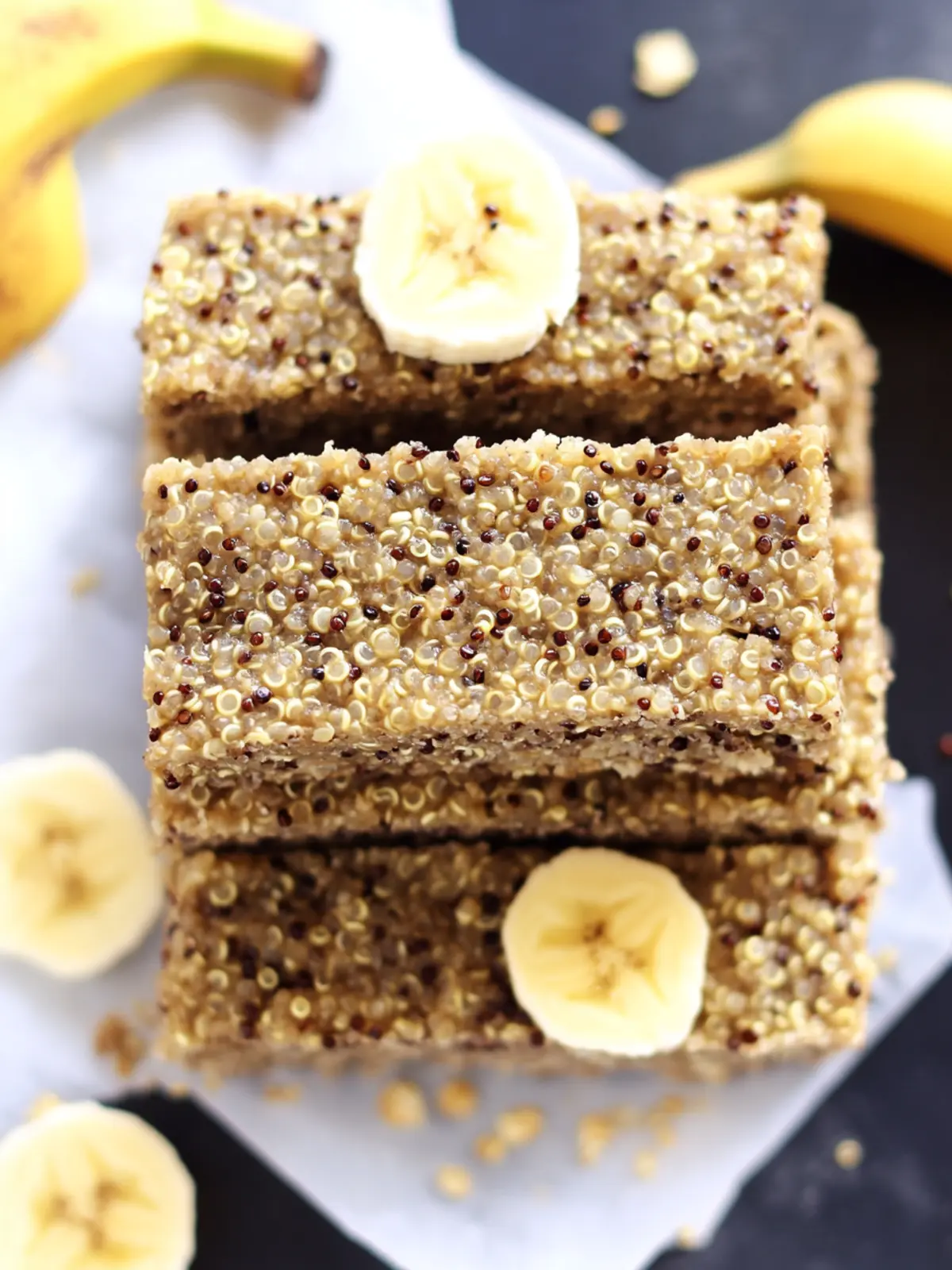 Boost Your Mornings with Delicious Banana Quinoa Breakfast Bars 4 Banana Quinoa Breakfast Bars
