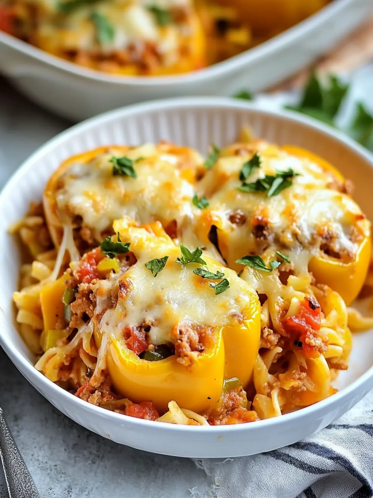 Stuffed Peppers Pasta Casserole That Everyone Will Love 3 Stuffed Peppers Pasta Casserole