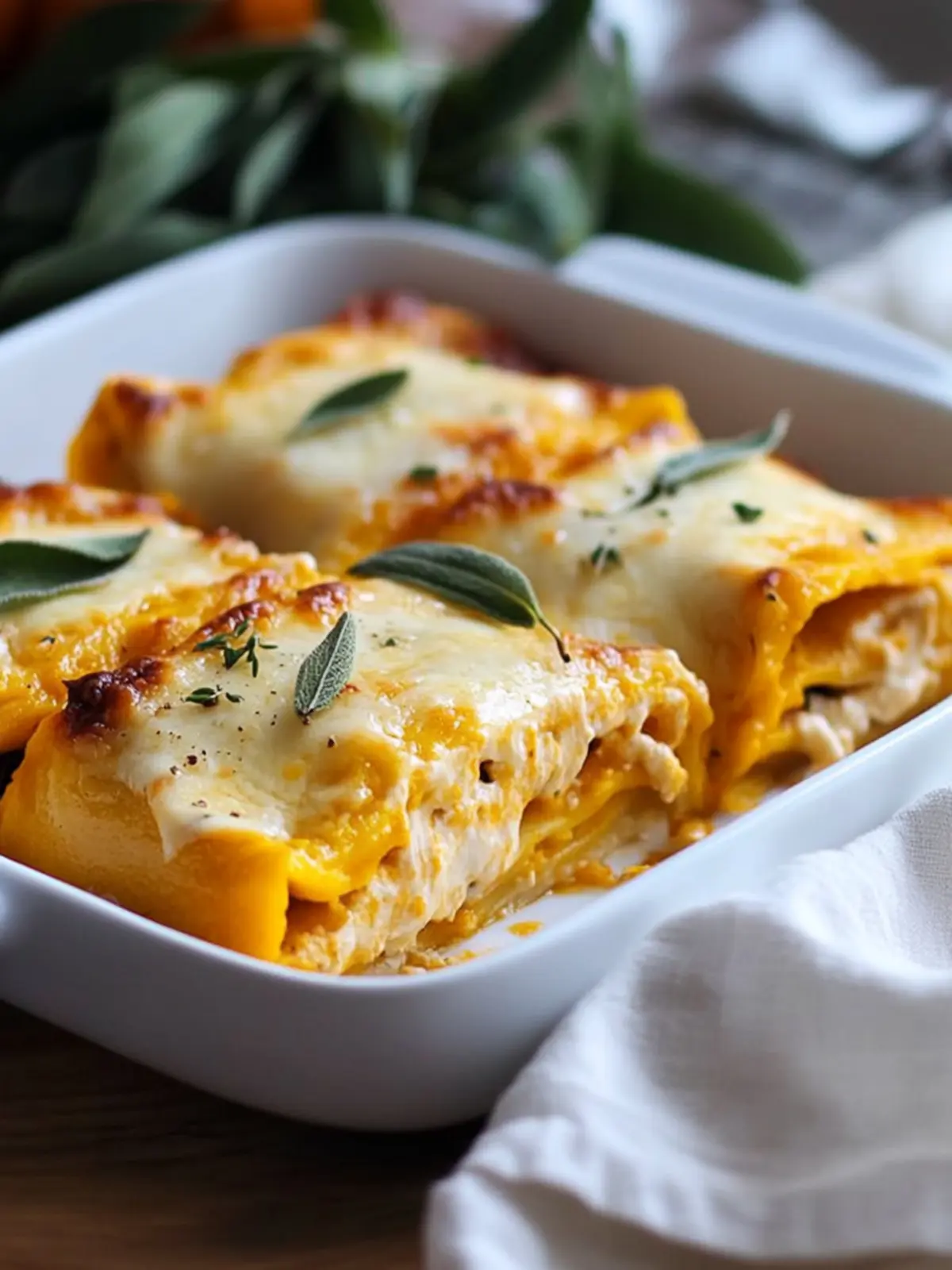 Creamy Pumpkin Lasagna Rolls That Will Wow Your Dinner Guests 5 Creamy Pumpkin Lasagna Rolls