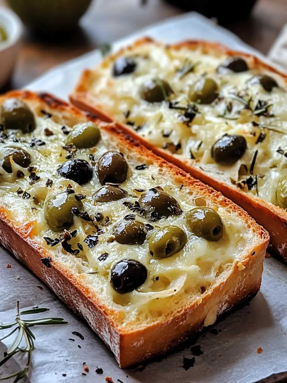 Irresistible Olive Cheese Bread That'll Wow Your Taste Buds 3 Olive Cheese Bread