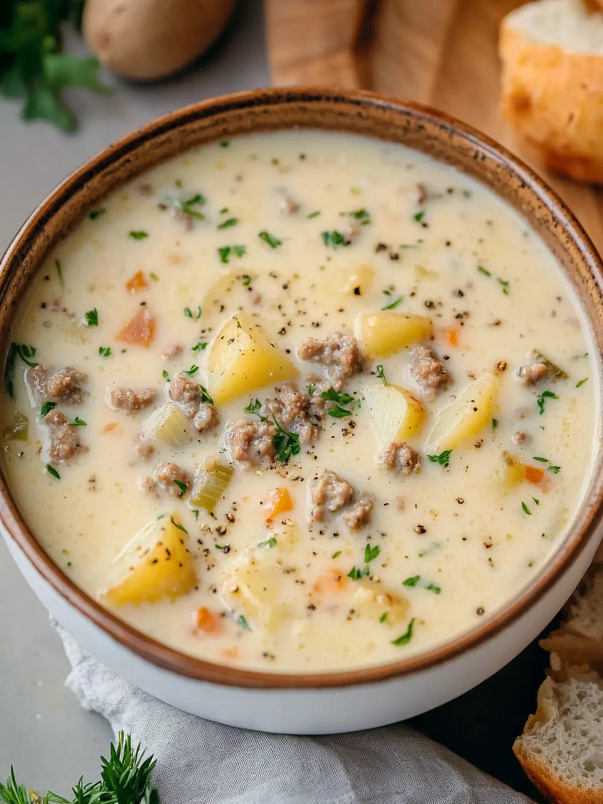 Comforting Sausage Potato Soup That Warms Your Soul 5 Sausage Potato Soup