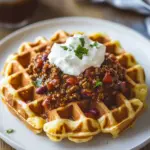 Irresistible Cornbread Waffles with Chili for Cozy Nights 41 Cornbread Waffles with Chili