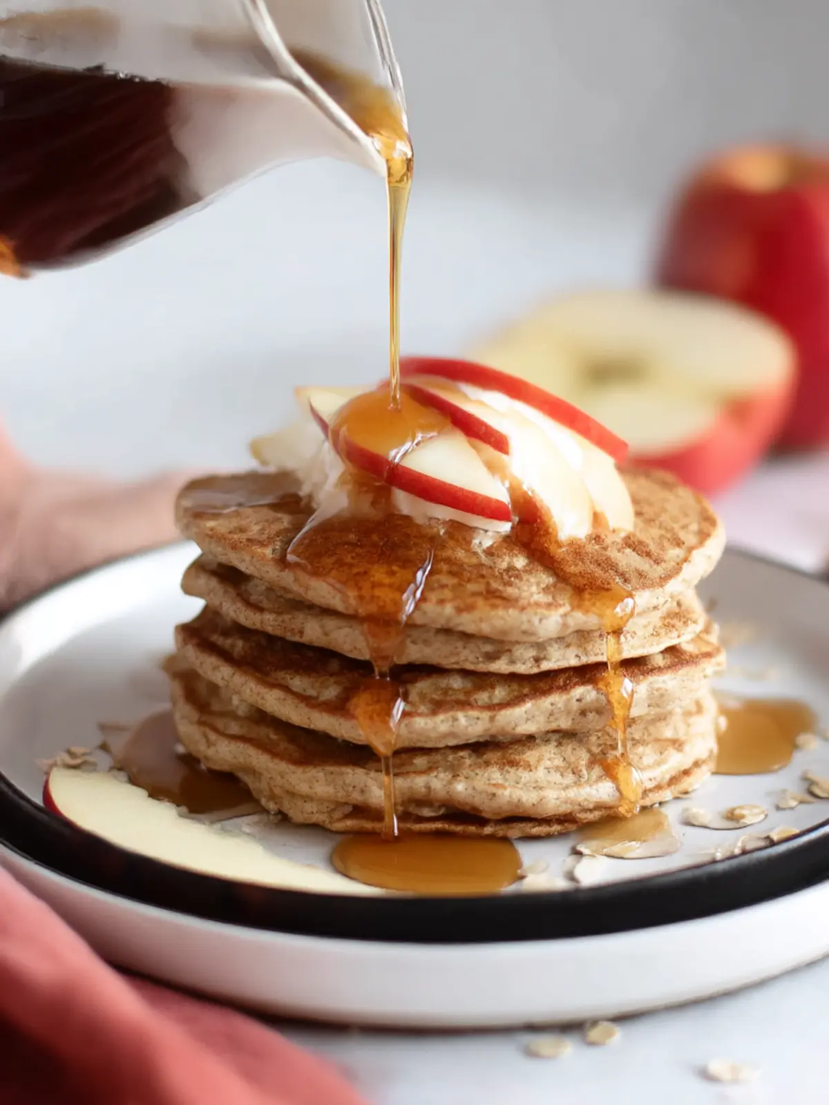 Satisfy Your Cravings with Apple Cinnamon Oat Pancakes 5 Apple Cinnamon Oat Pancakes
