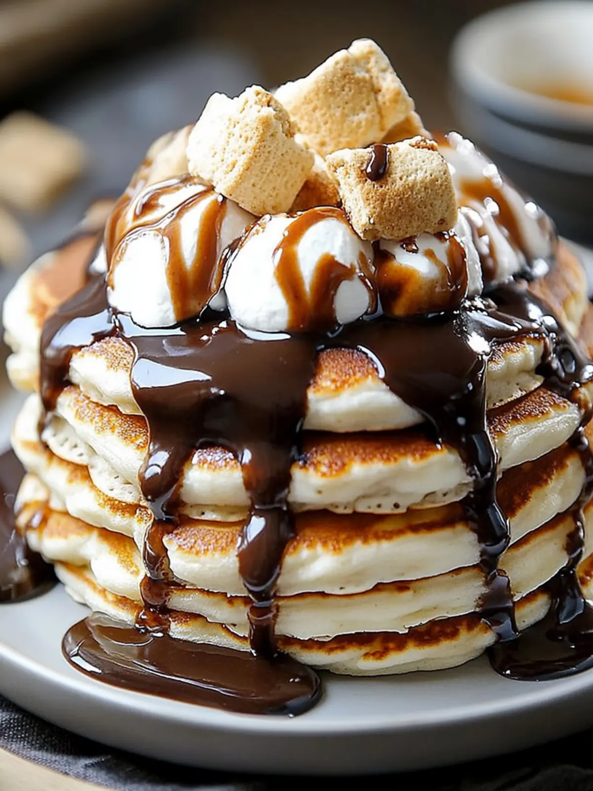 S’mores Pancakes: Indulgence That’ll Wow Your Breakfast Table 5 S’mores Pancakes
