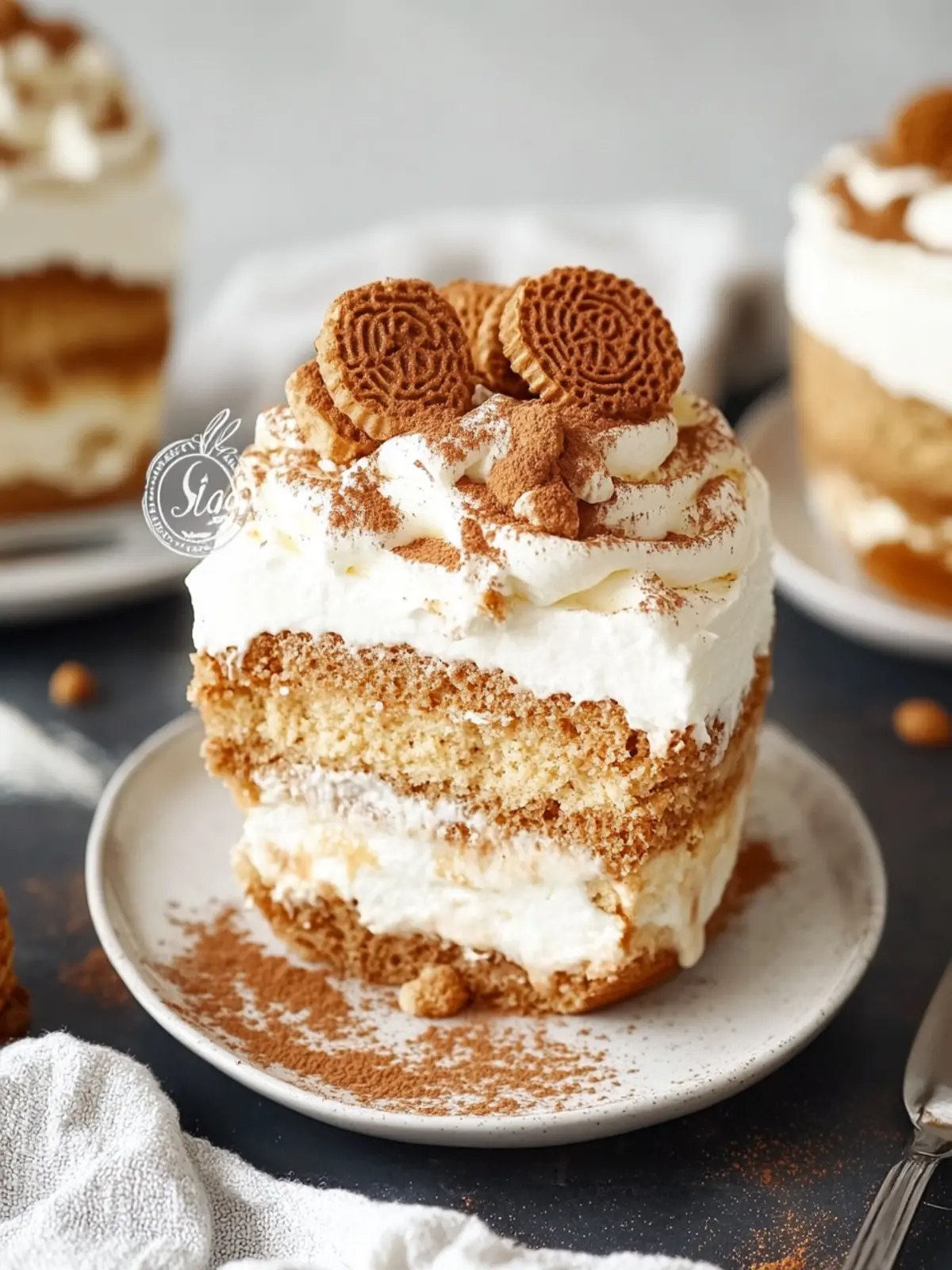 Ultimate Vegan Biscoff Tiramisu That Wow's Every Bite 3 Vegan Biscoff Tiramisu