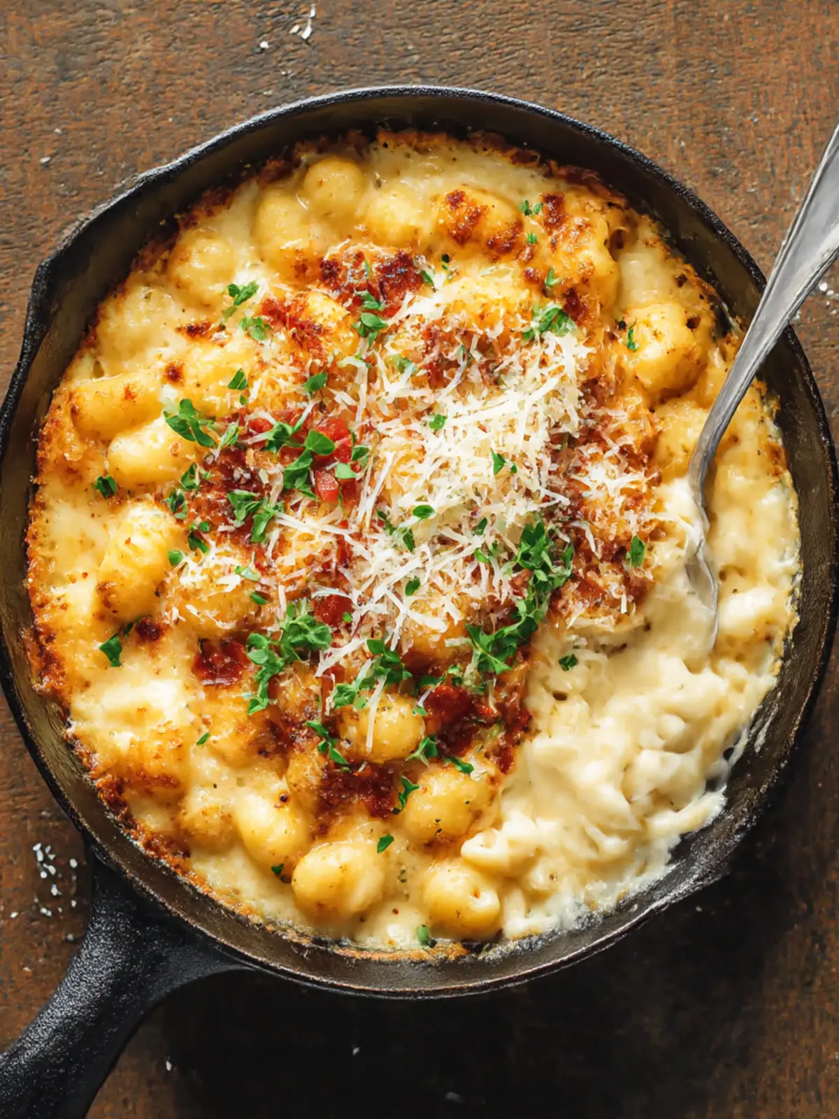 Skillet Gnocchi Mac and Cheese for Ultimate Comfort Food Night 4 Skillet Gnocchi Mac and Cheese