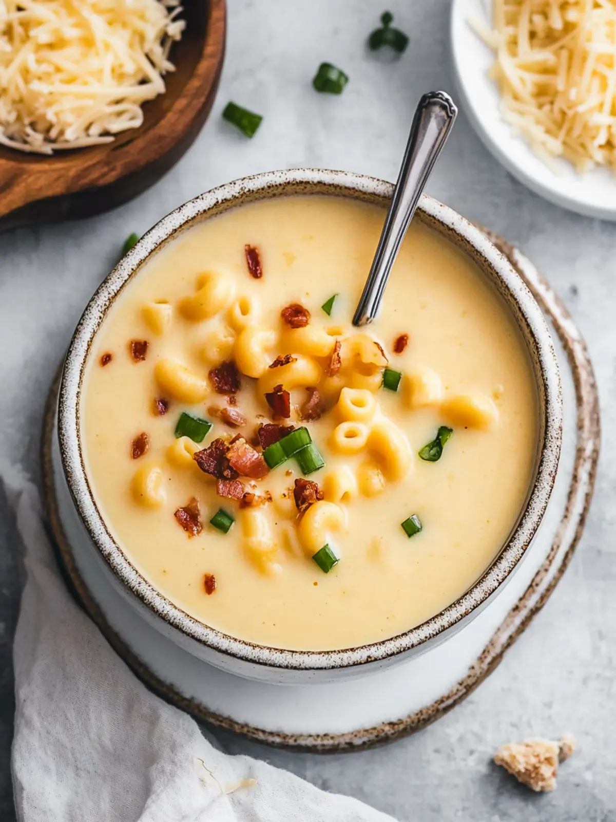 Creamy Mac and Cheese Soup Your New Cozy Comfort Food 3 Mac and Cheese Soup