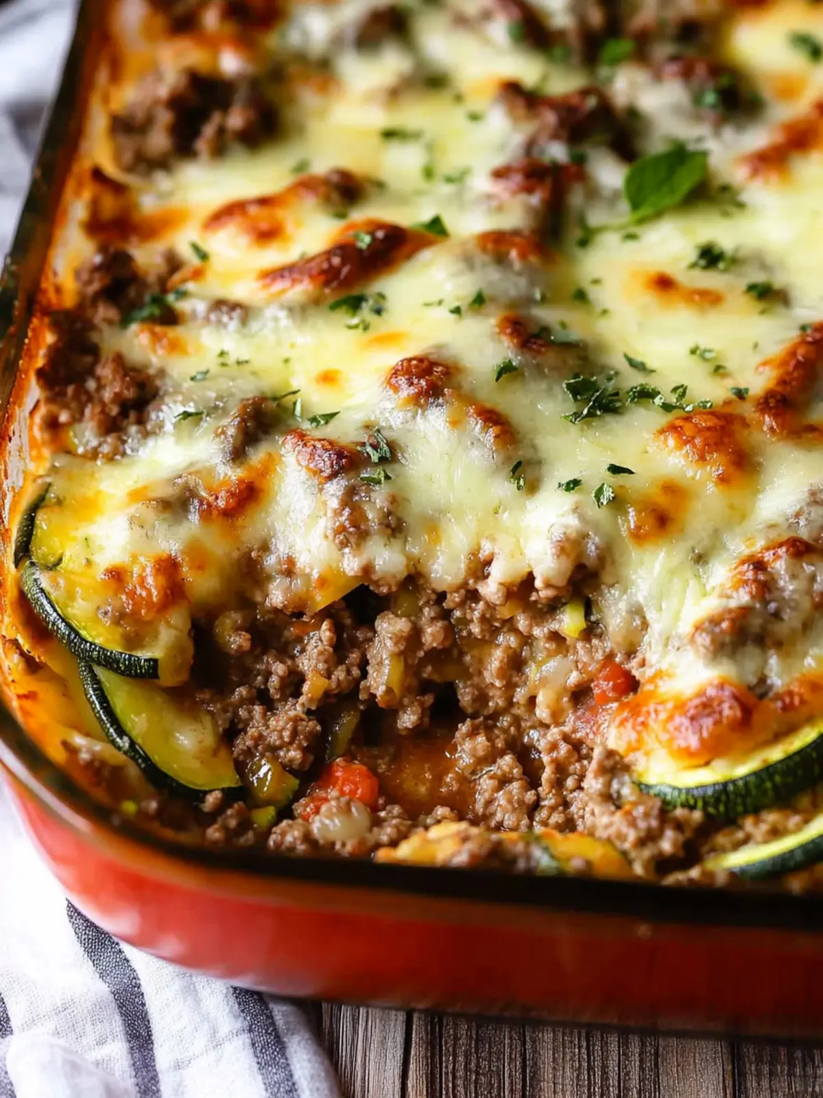 Savory Ground Beef Zucchini Casserole for Cozy Nights 5 Ground Beef Zucchini Casserole