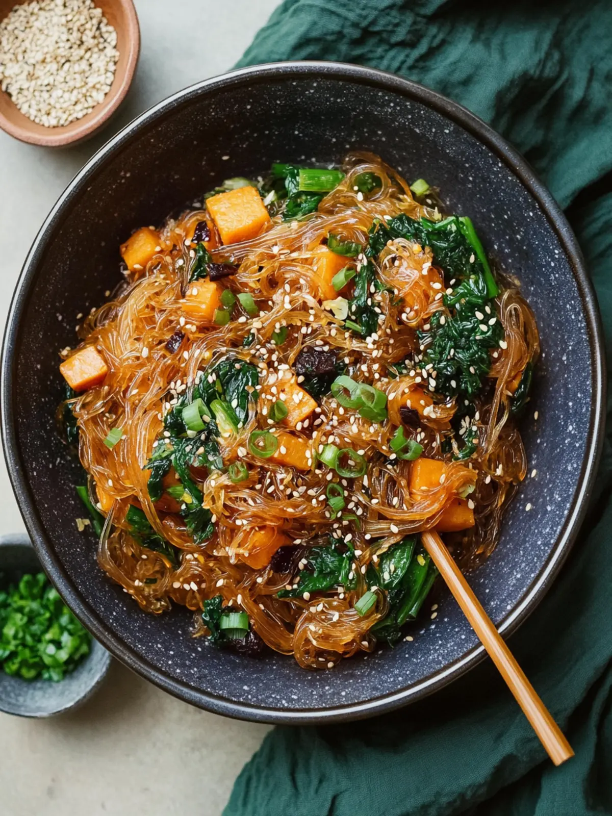 Irresistible Sesame Sweet Potato Glass Noodles You’ll Crave 5 Sesame Sweet Potato Glass Noodles