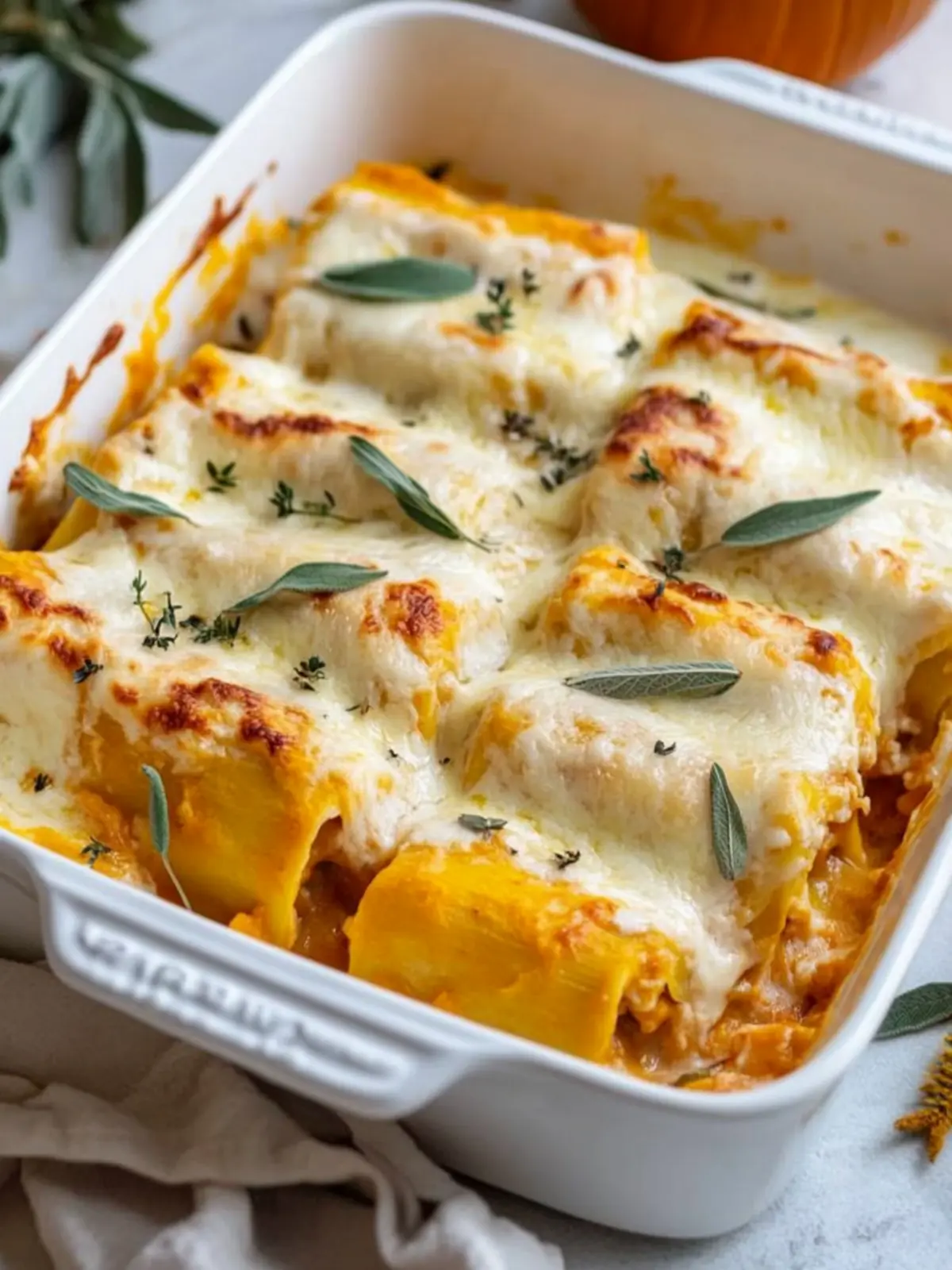 Creamy Pumpkin Lasagna Rolls That Will Wow Your Dinner Guests 3 Creamy Pumpkin Lasagna Rolls