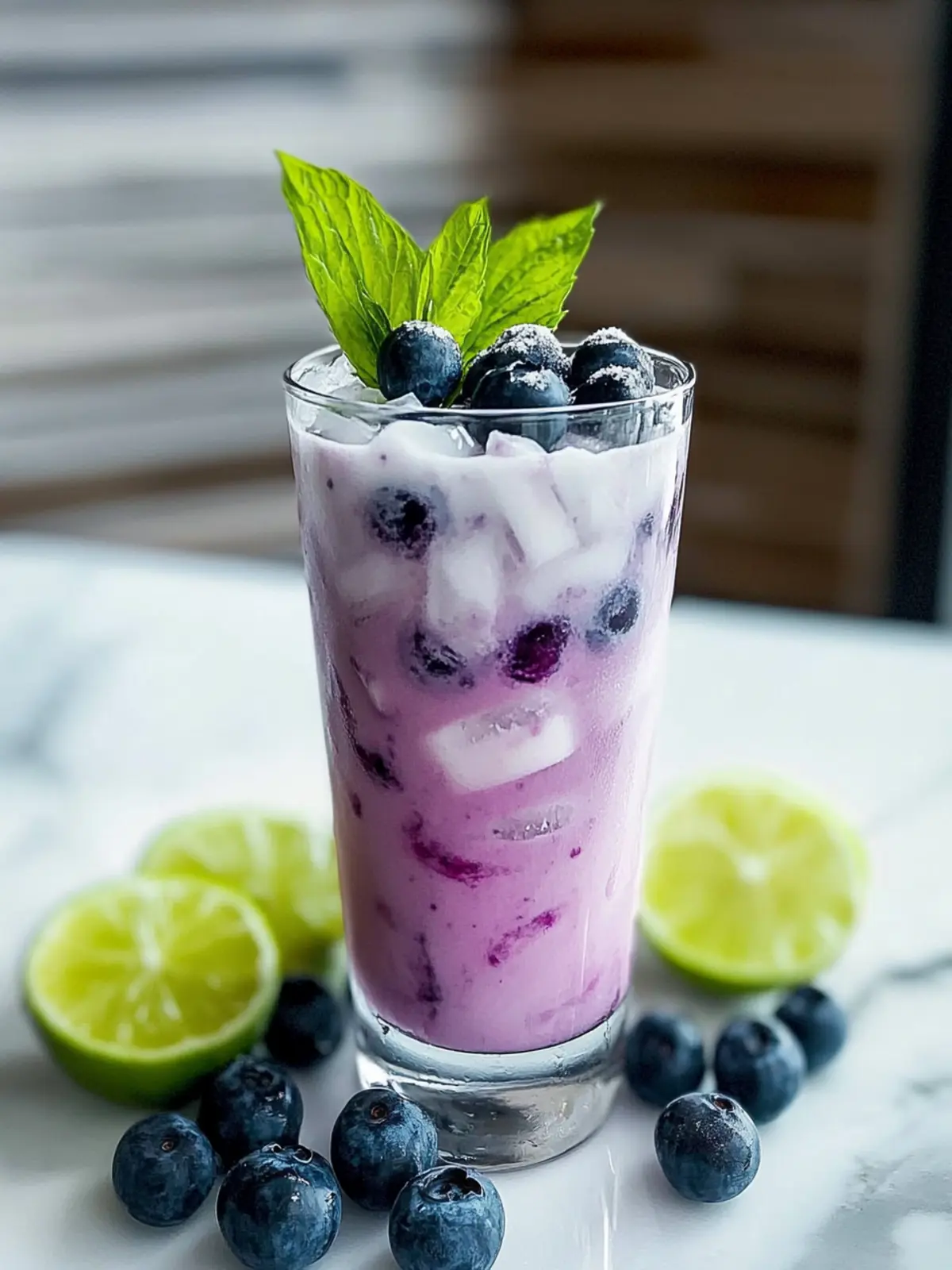 Refreshing Blueberry Coconut Cooler Mocktail for Instant Bliss 5 Blueberry Coconut Cooler Mocktail