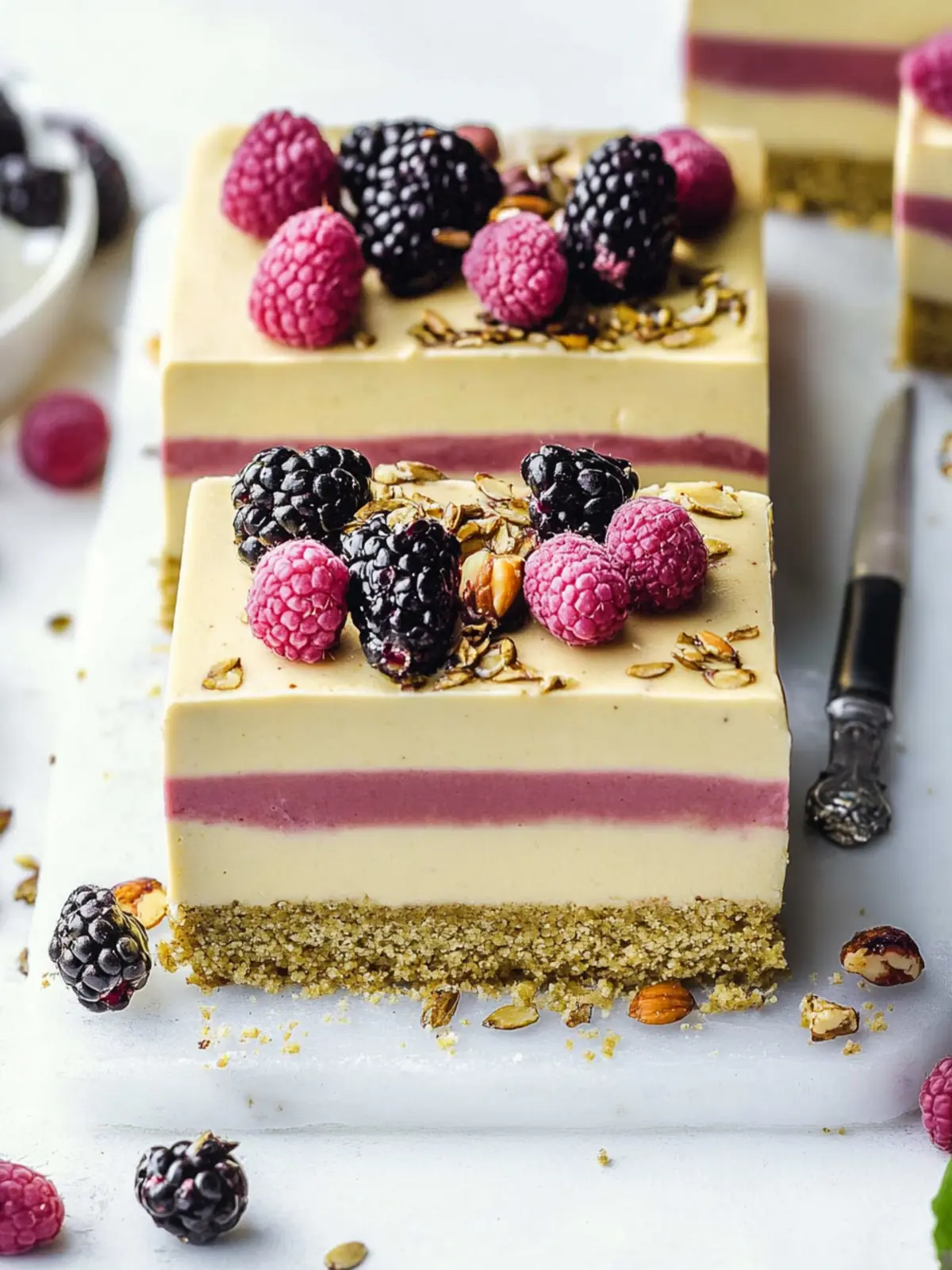 Delicious Vegan Dubai Cheesecake Bars That Wow Every Bite 4 Vegan Dubai Cheesecake Bars