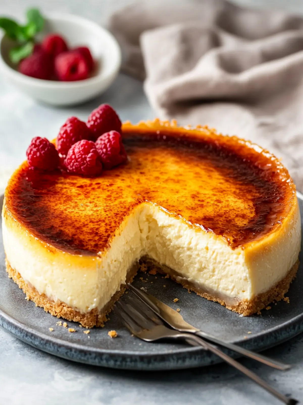Decadent Creamy Crème Brûlée Cheesecake That Wows Every Time 3 Creamy Creme Brulee Cheesecake