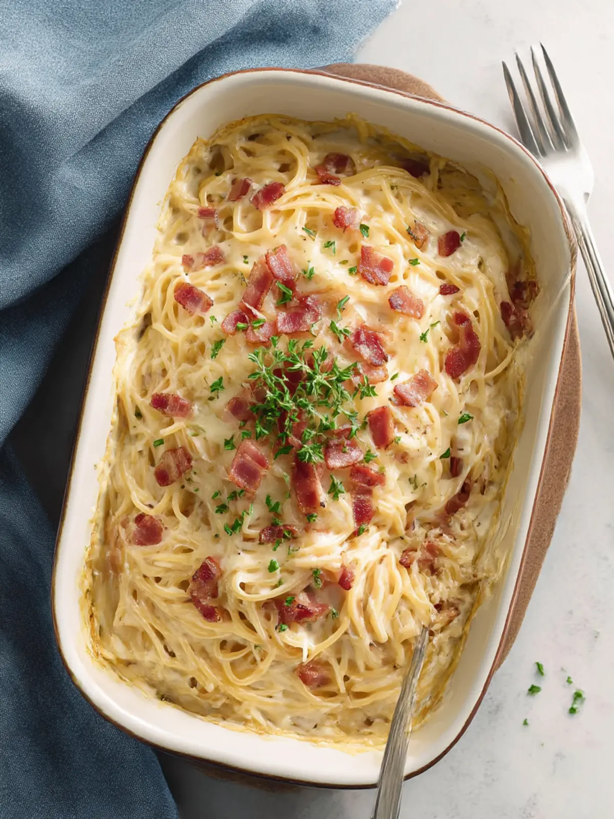 Creamy Bacon Pasta: A Cozy Twist on Comfort Food 3 Creamy Bacon Pasta
