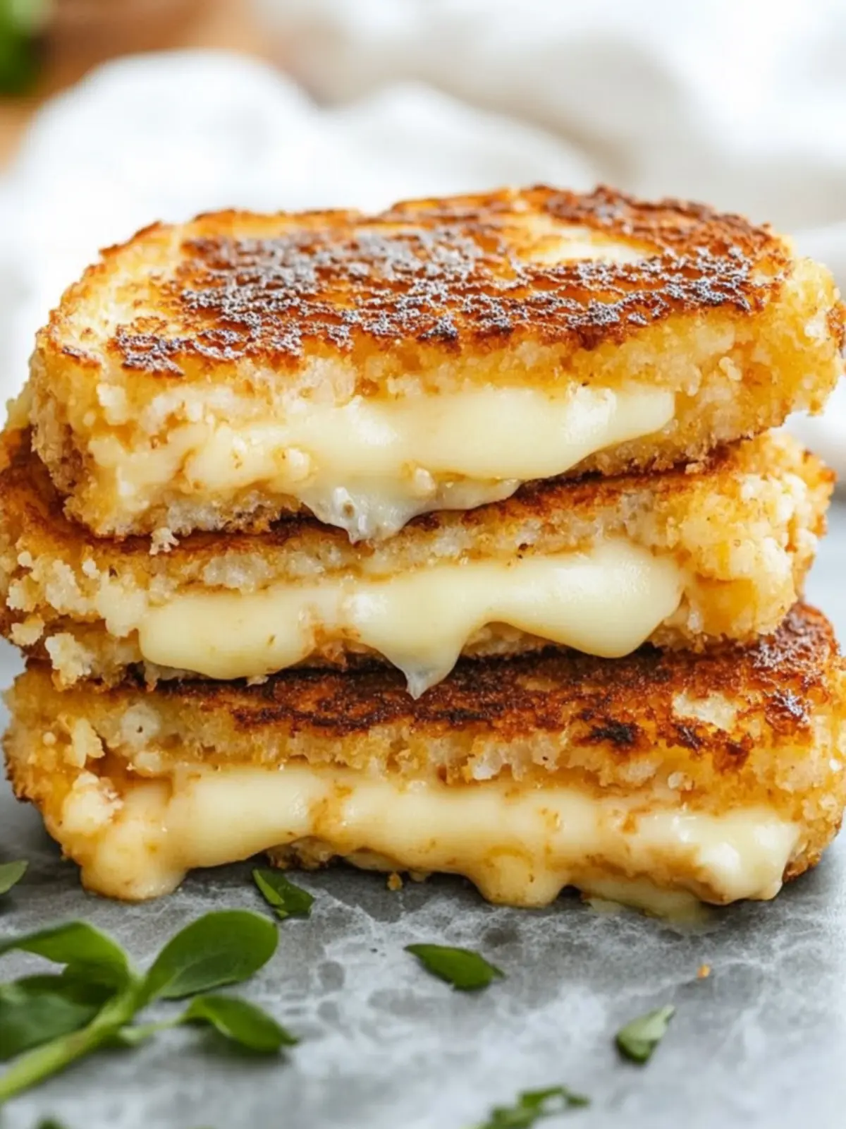 Cauliflower Crusted Grilled Cheese Sandwiches Your New Favorite Comfort Food 2 Cauliflower Crusted Grilled Cheese Sandwiches