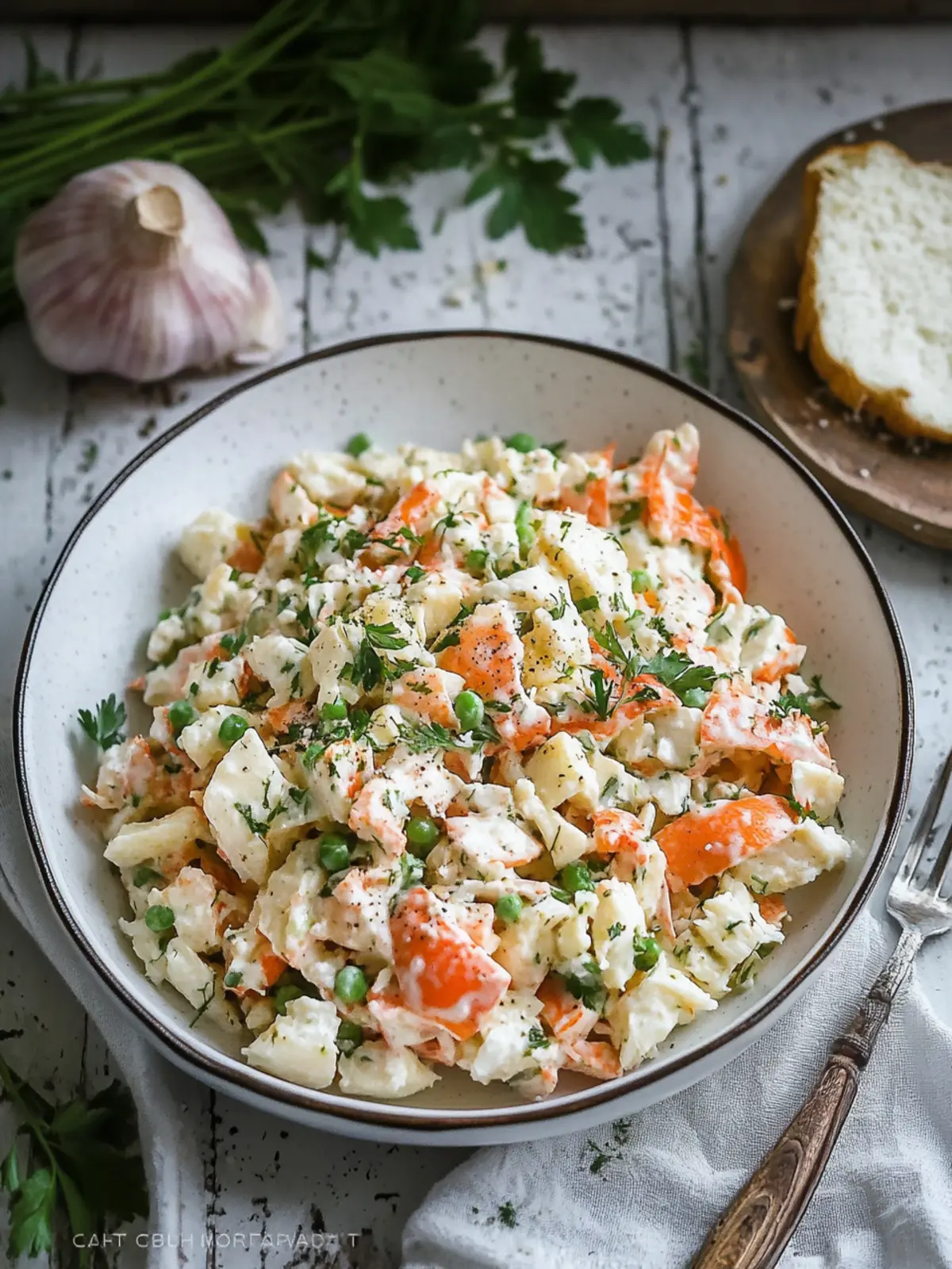 Delicious Russian Crab Salad That's Perfect for Any Gathering 4 Russian Crab Salad
