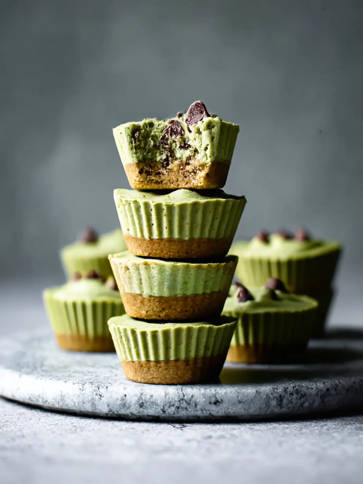 Indulge in Matcha Cookie Dough Cups: A Sweet Treat Love Affair 2 Matcha Cookie Dough Cups