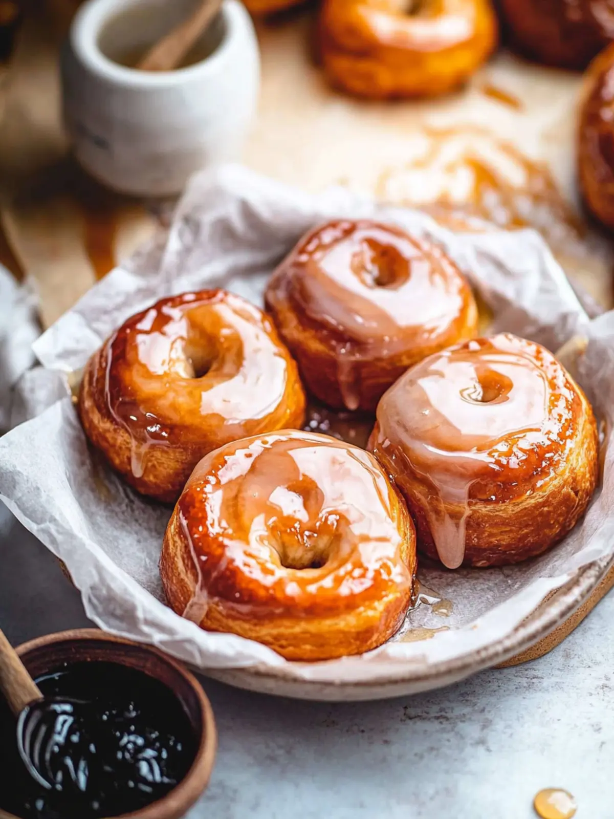 Delicious Glazed Homemade Honey Buns to Sweeten Your Day 3 Glazed Homemade Honey Buns