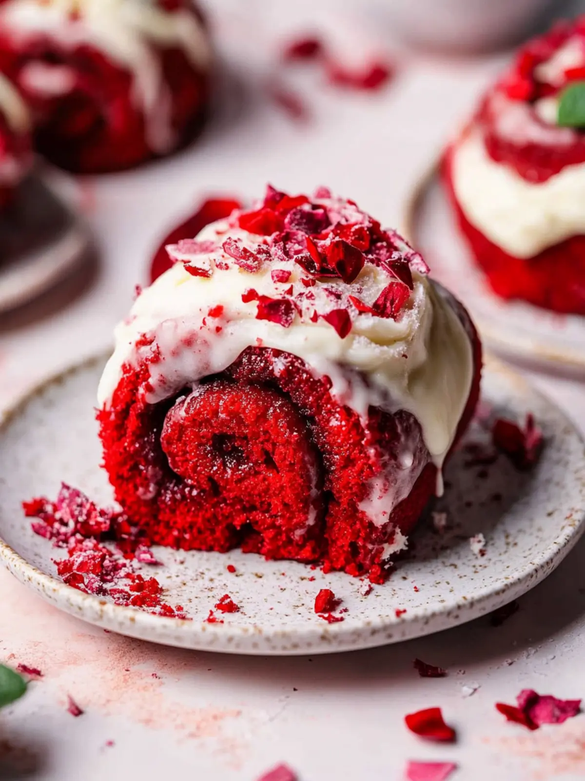 Decadent Red Velvet Cinnamon Rolls with Cream Cheese Frosting 5 Red Velvet Cinnamon Rolls with Cream Cheese Frosting
