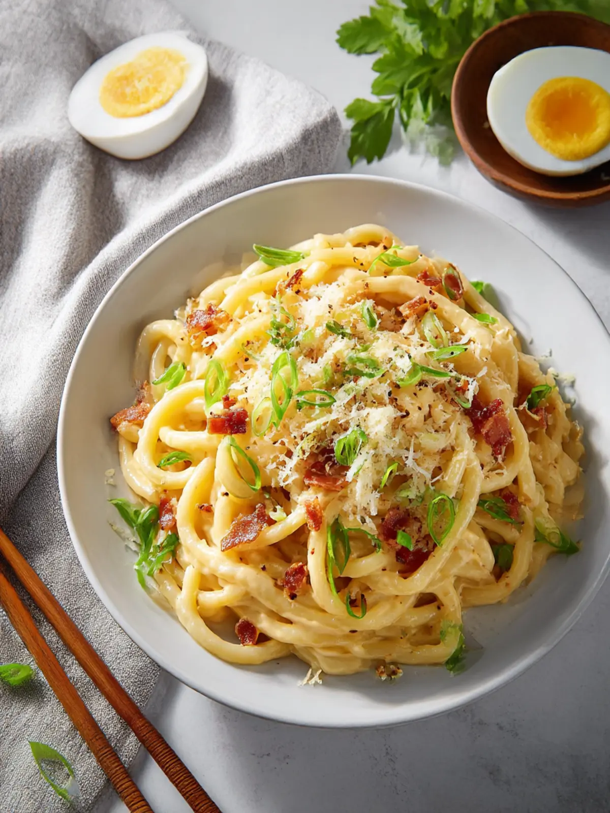 Creamy Miso Carbonara Udon That Will Wow Your Taste Buds 5 Miso Carbonara Udon