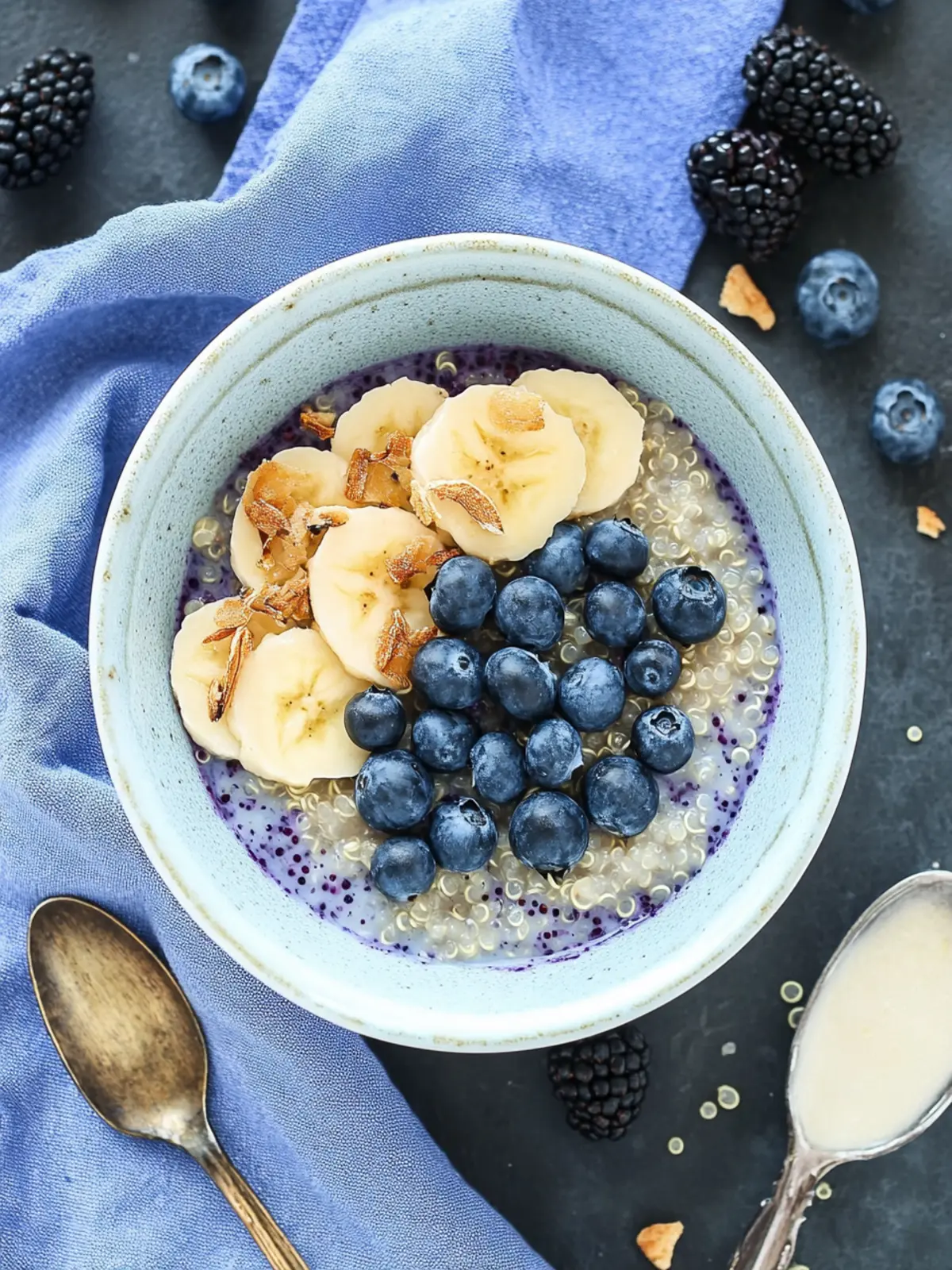 Hot Blueberry Honey Breakfast Quinoa for a Cozy Morning Boost 4 Hot Blueberry Honey Breakfast Quinoa