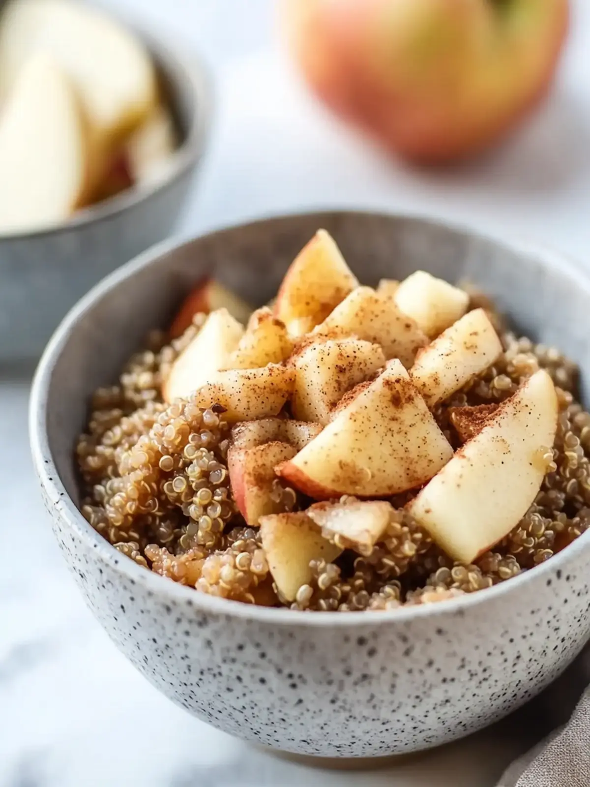 Cinnamon Apple Breakfast Quinoa: A Cozy Morning Boost 2 Cinnamon Apple Breakfast Quinoa