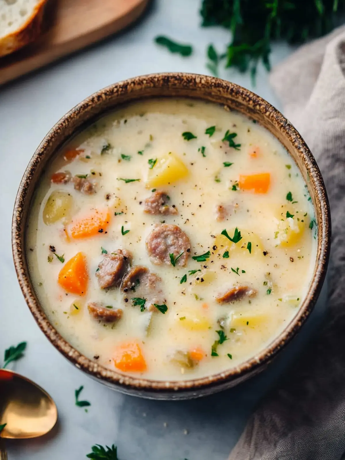 Comforting Sausage Potato Soup That Warms Your Soul 2 Sausage Potato Soup