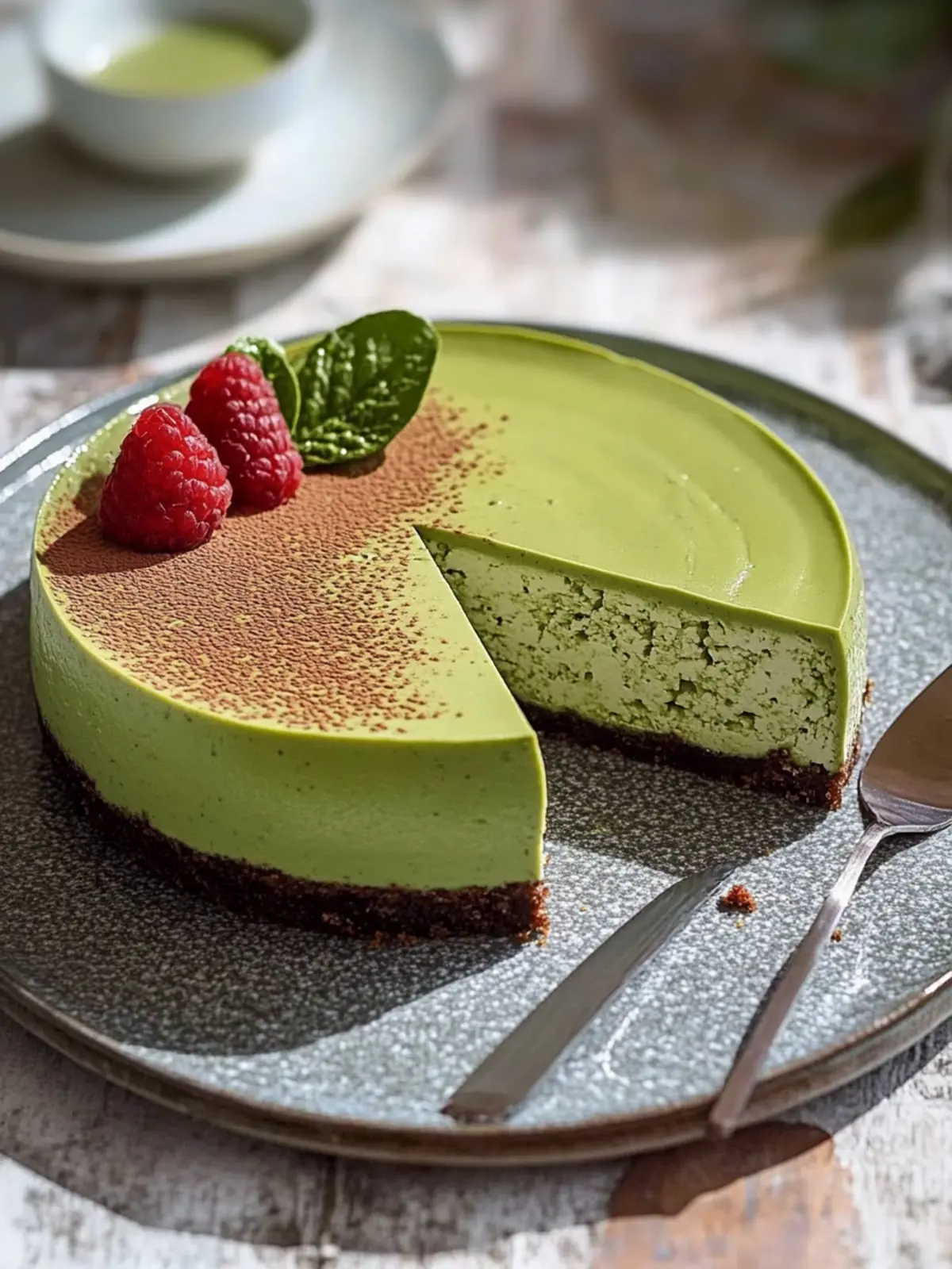 Irresistible Tofu Matcha Cheesecake You Can Make Today! 5 Tofu Matcha Cheesecake