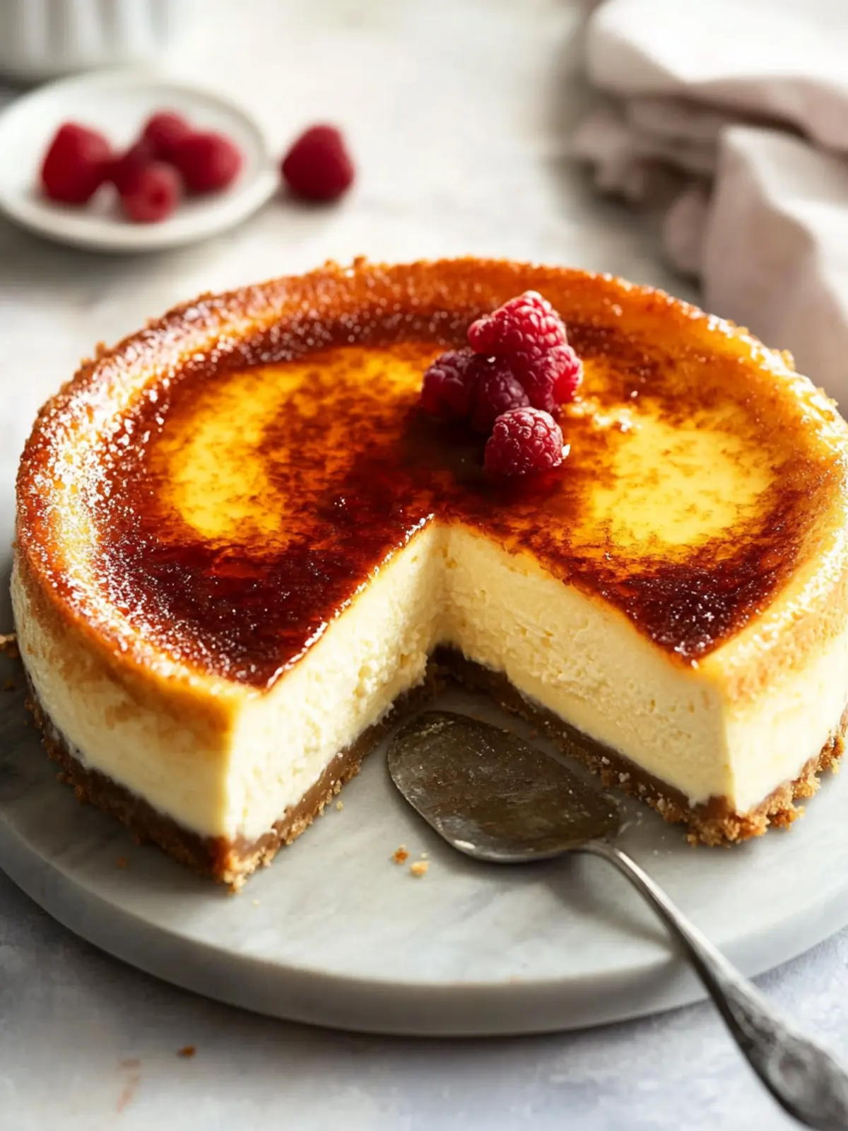 Decadent Creamy Crème Brûlée Cheesecake That Wows Every Time 4 Creamy Creme Brulee Cheesecake