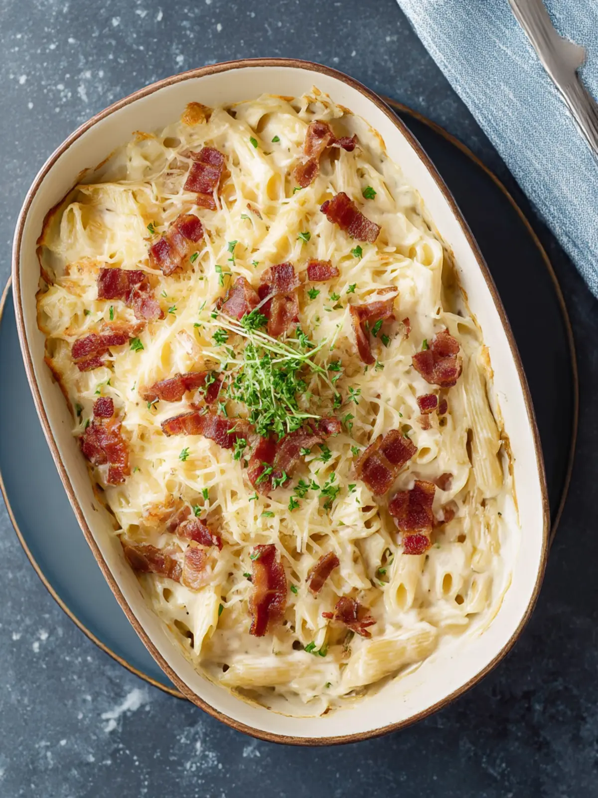 Creamy Bacon Pasta: A Cozy Twist on Comfort Food 4 Creamy Bacon Pasta