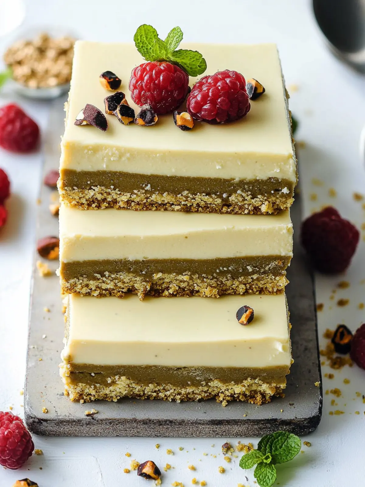 Delicious Vegan Dubai Cheesecake Bars That Wow Every Bite 5 Vegan Dubai Cheesecake Bars