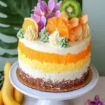 Delight in Tropical Bliss with Hawaiian Sunset Cake Recipe 9 Hawaiian Sunset Cake