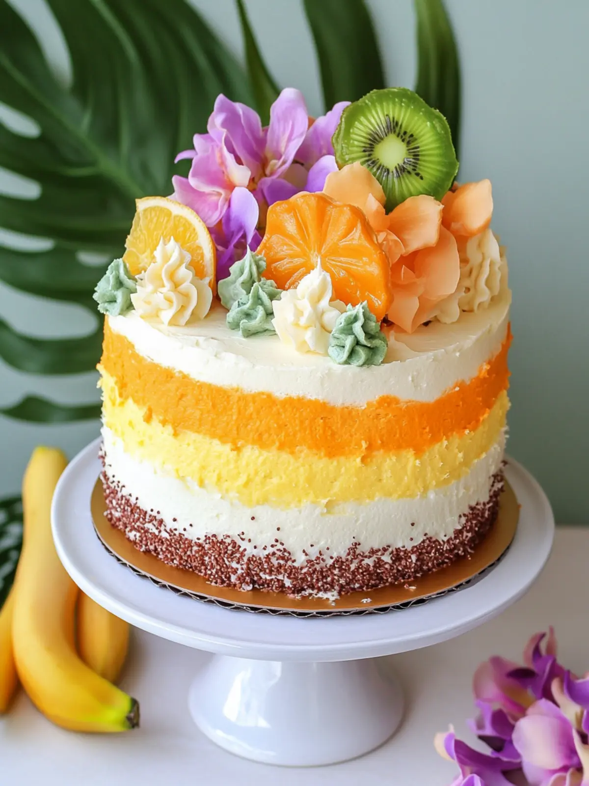 Delight in Tropical Bliss with Hawaiian Sunset Cake Recipe 5 Hawaiian Sunset Cake