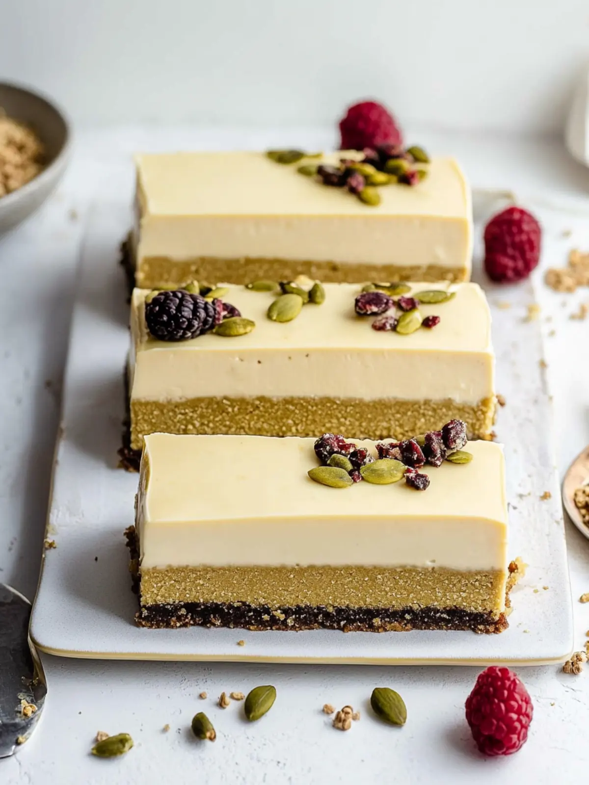 Delicious Vegan Dubai Cheesecake Bars That Wow Every Bite 2 Vegan Dubai Cheesecake Bars