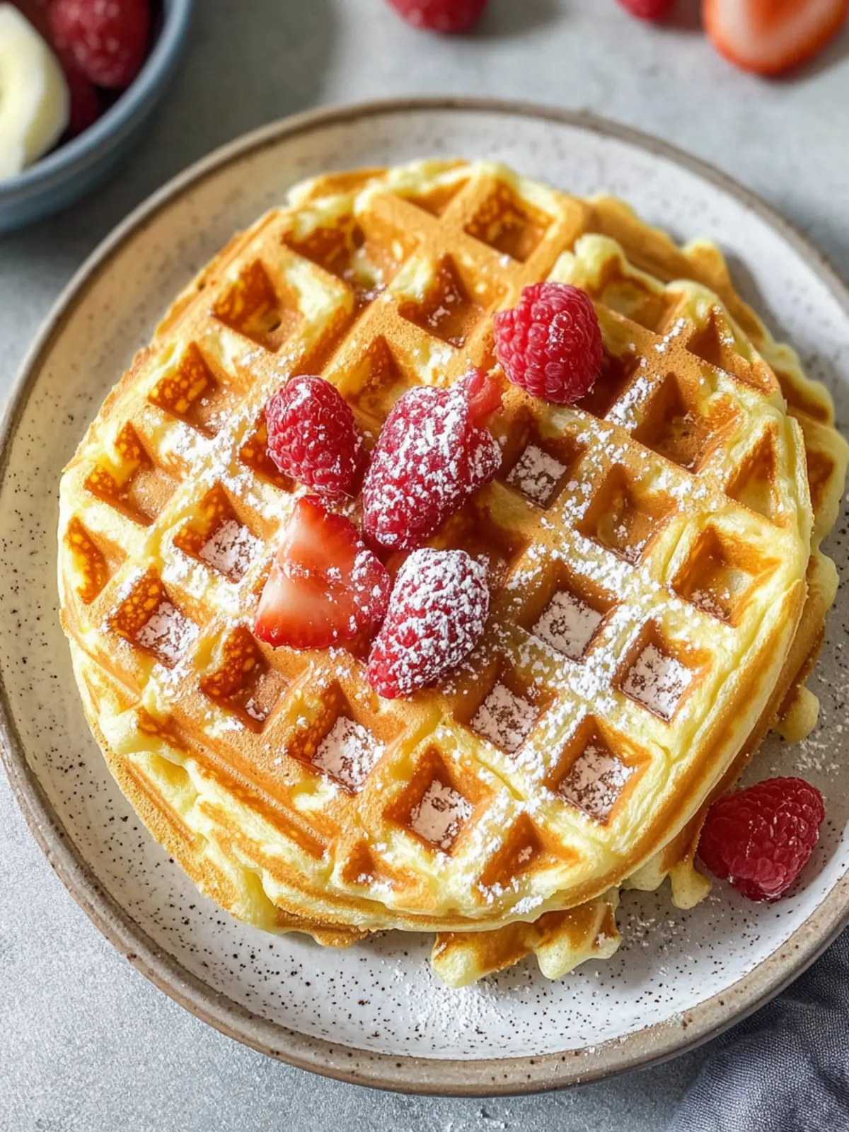 Crispy Coconut Flour Waffles That Will Brighten Your Morning 3 Crispy Coconut Flour Waffles