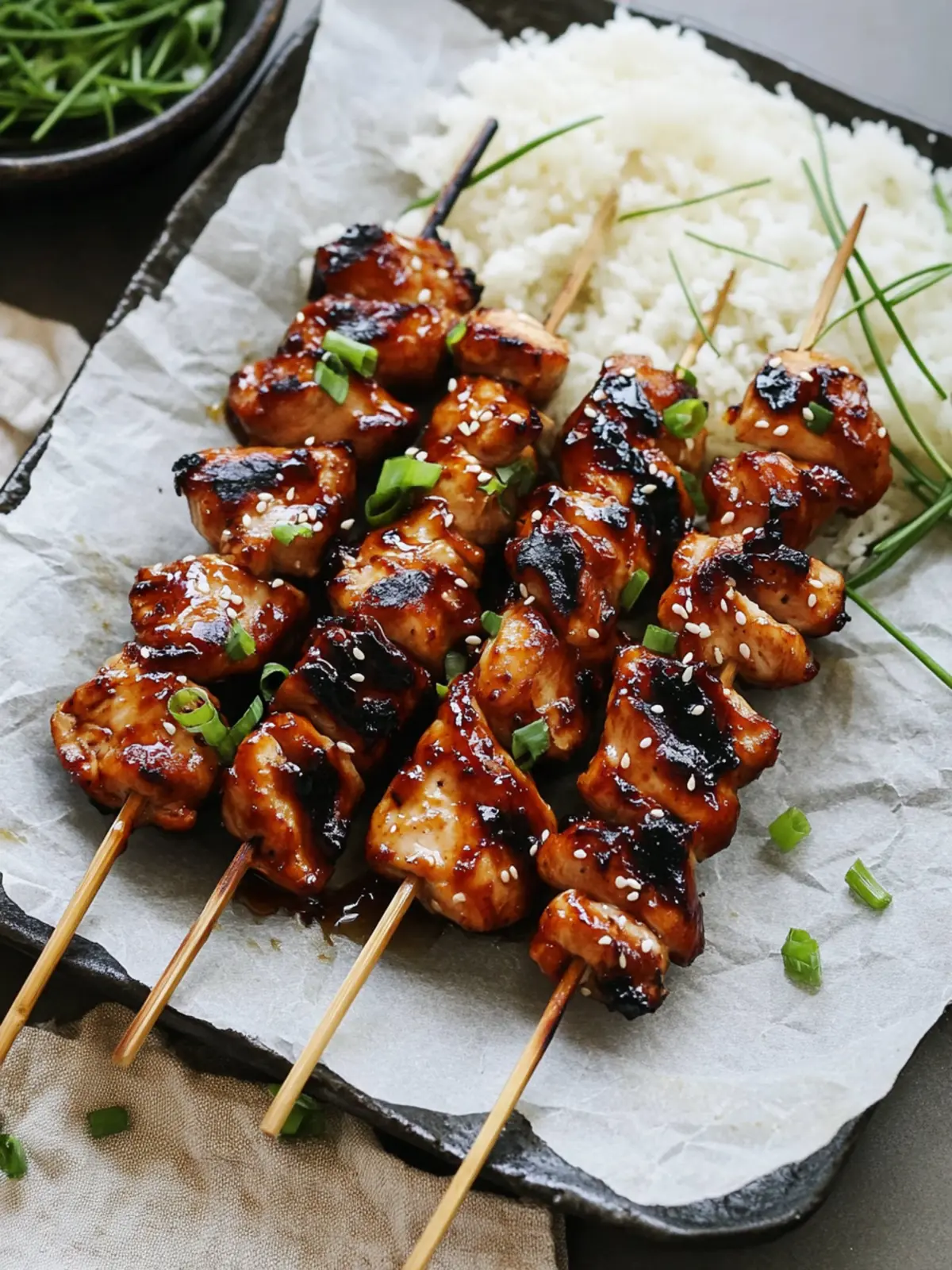 Grill Up Teriyaki Chicken on a Stick for Flavorful Fun 2 Teriyaki Chicken on a Stick