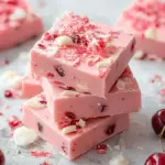Cherry Vanilla Bean Fudge