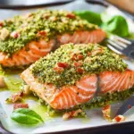 Delicious Salmon with Pesto Crust Ready in Just 20 Minutes 41 SALMON WITH PESTO CRUST
