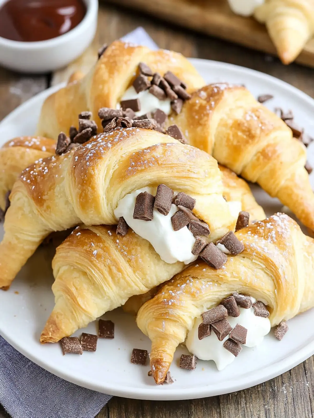 Irresistible S'mores Crescent Rolls: Quick, Cozy Delights 4 S’mores Crescent Rolls