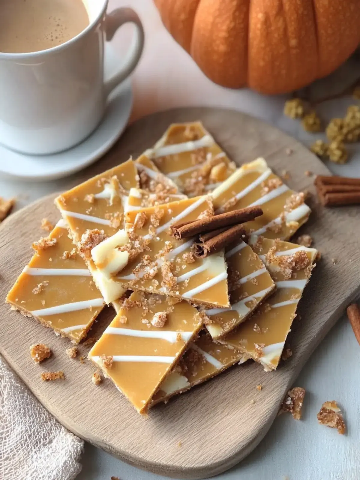 Indulge in Homemade Pumpkin Spice Latte Bark Bliss 5 Pumpkin Spice Latte Bark