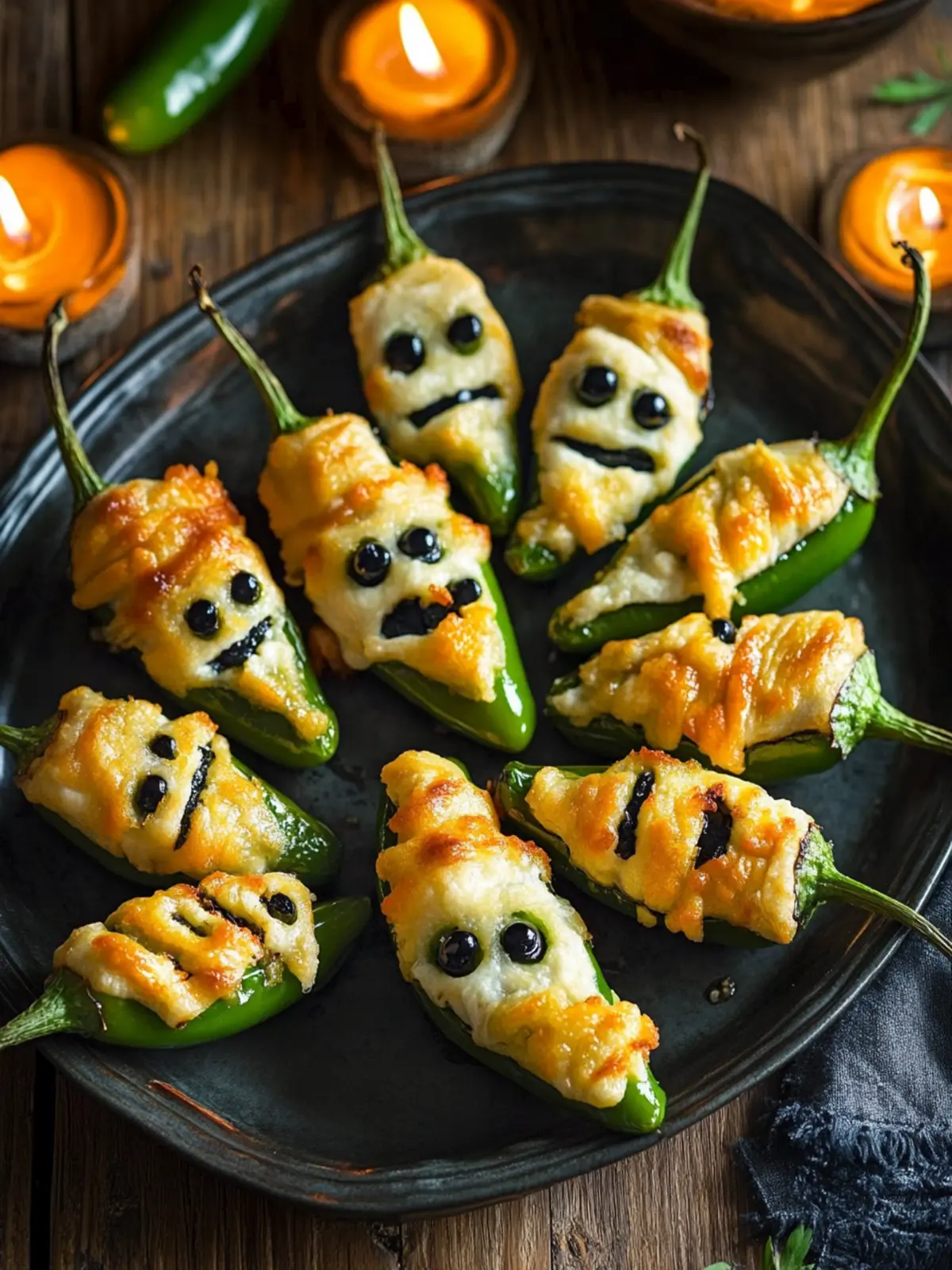 Mummy Jalapeño Poppers That Bring Fun and Flavor to Your Table 3 Mummy Jalapeño Poppers