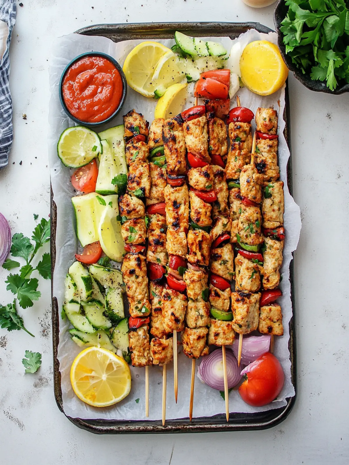 Sheet Pan Kebabs