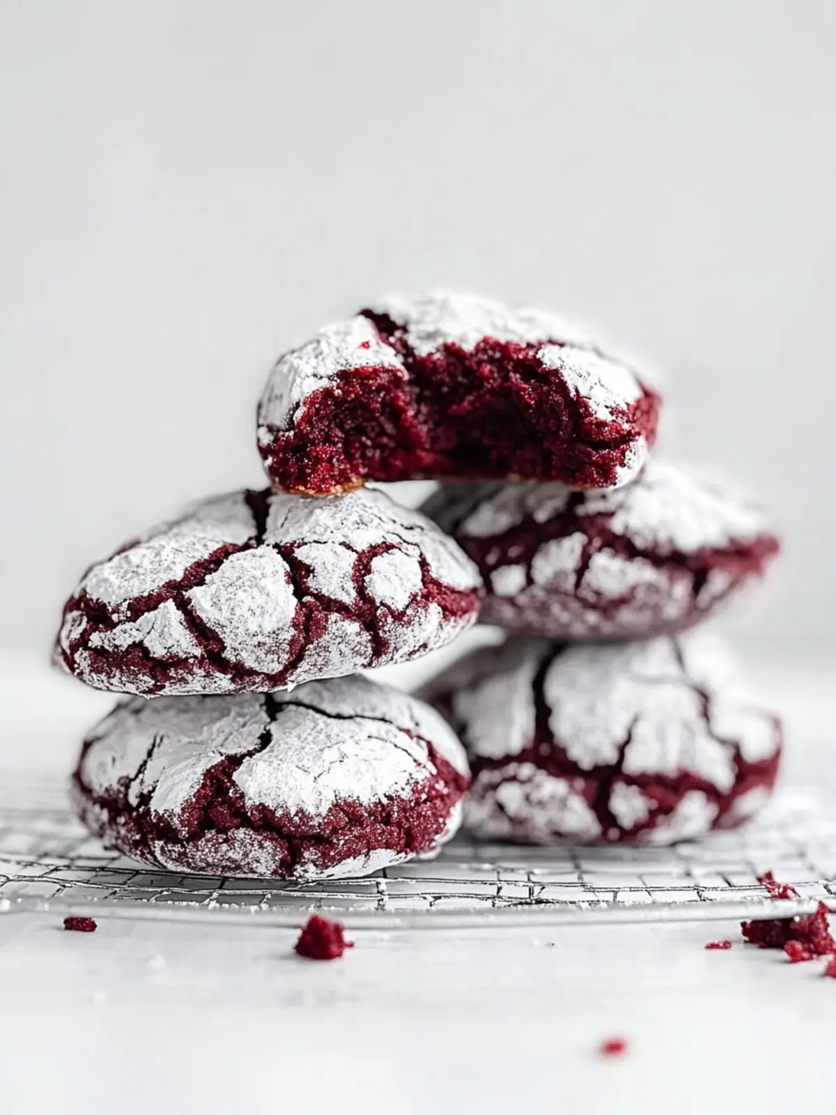 Decadent Red Velvet Crinkle Cookies That Wow Every Time 3 Red Velvet Crinkle Cookies