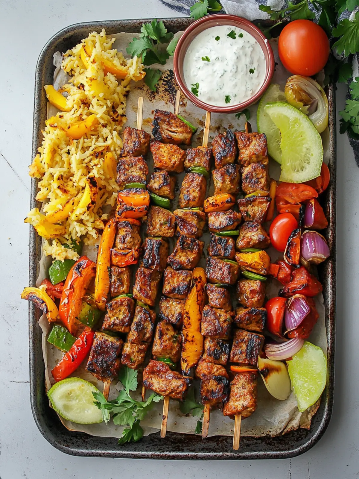 Sheet Pan Kebabs