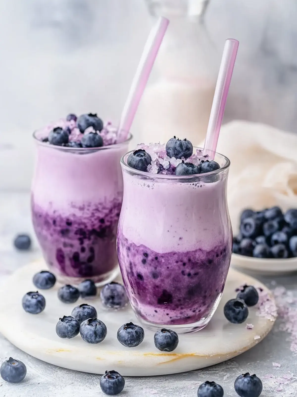 Delicious Blueberry Milk Tea Recipe for Cozy Nights In 2 Blueberry Milk Tea