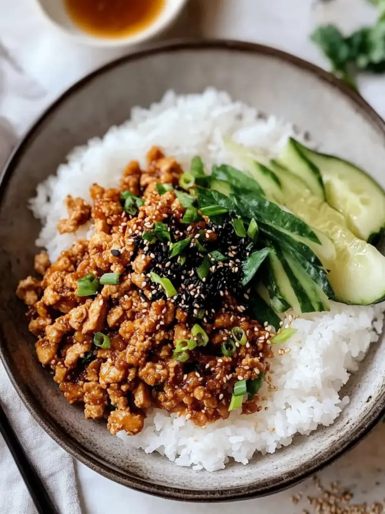 Shredded Tofu Bulgogi Bowl