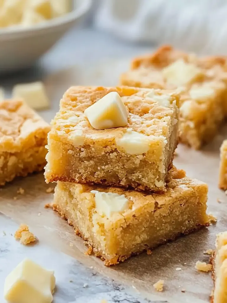 White Chocolate Blondies