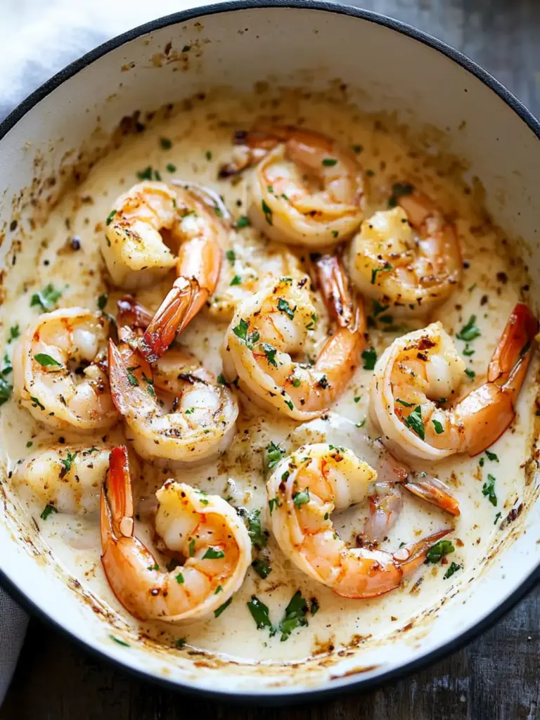 Garlic Shrimp in Coconut Milk