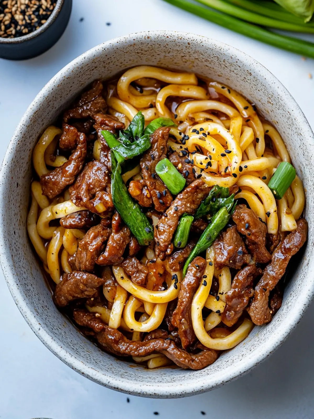 Savory Black Pepper Beef Udon Noodles in Just 15 Minutes! 3 Black Pepper Beef Udon Noodles